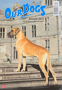 OUR DOGS ANNUAL 2015 - WITH EUROPEAN POST £20.95 total inc p&p