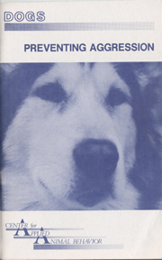 BOOKLETS by DR IAN DUNBAR from the CENTRE of APPLIED ANIMAL BEHAVIOUR