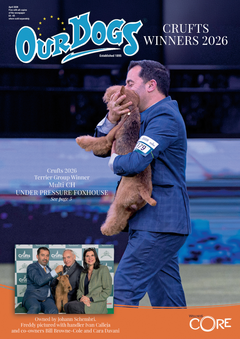 OUR DOGS CRUFTS WINNERS 2026