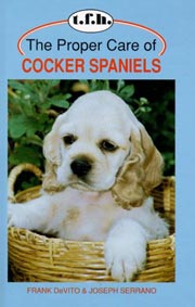 COCKER SPANIELS PROPER CARE OF