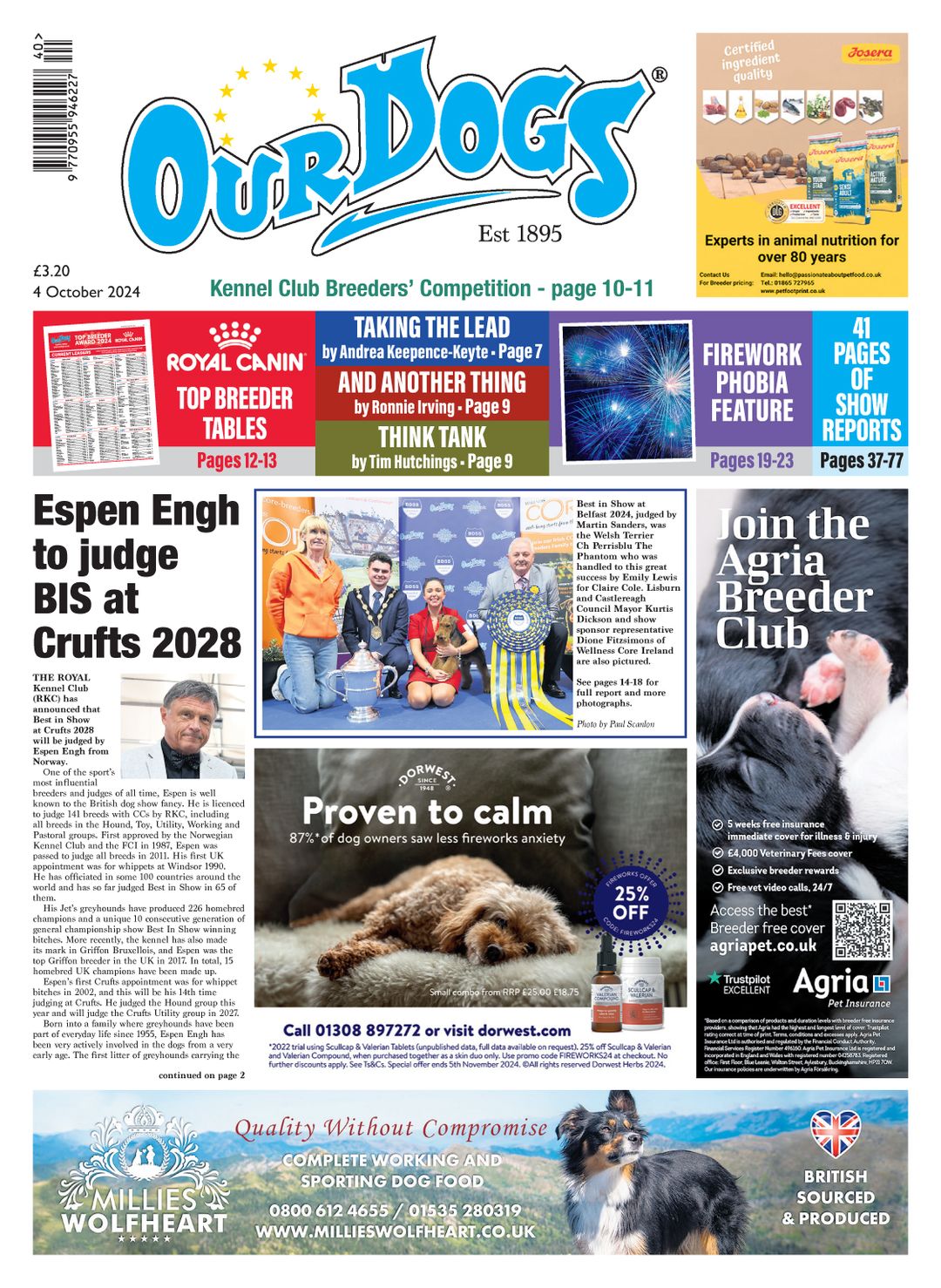 OUR-DOGS 4TH OCTOBER 2024