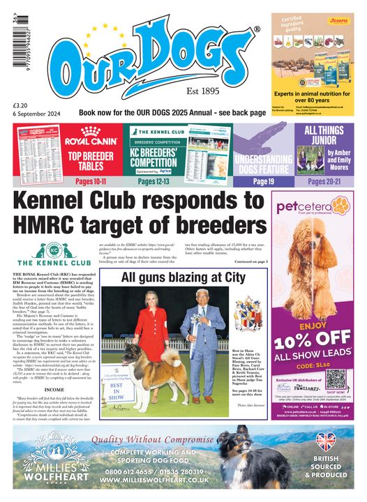 OUR-DOGS 6TH SEPTEMBER 2024