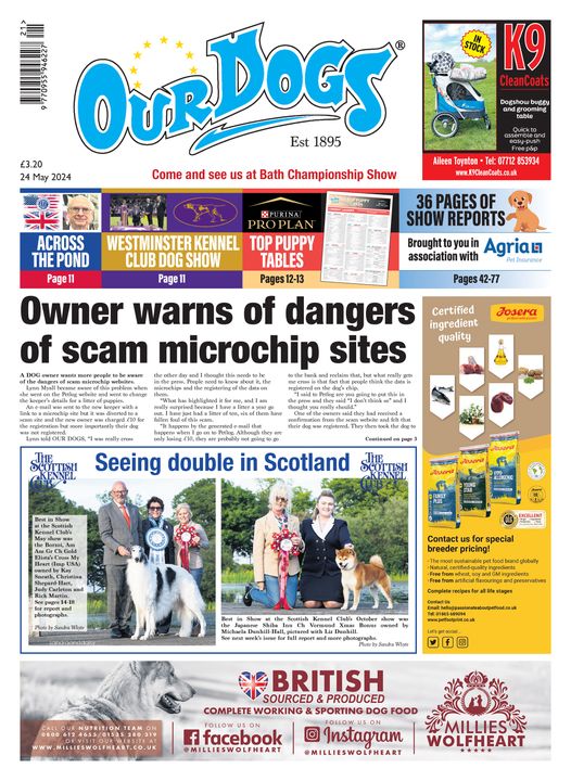 OUR-DOGS 24TH MAY 2024