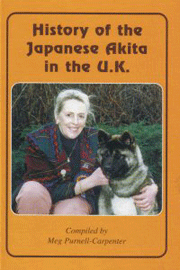 AKITA HISTORY OF THE JAPANESE IN THE UK - OUT OF STOCK