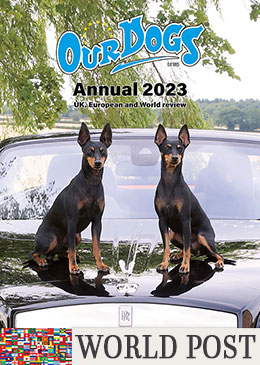 OUR DOGS ANNUAL 2023 -  WITH REST OF WORLD POST