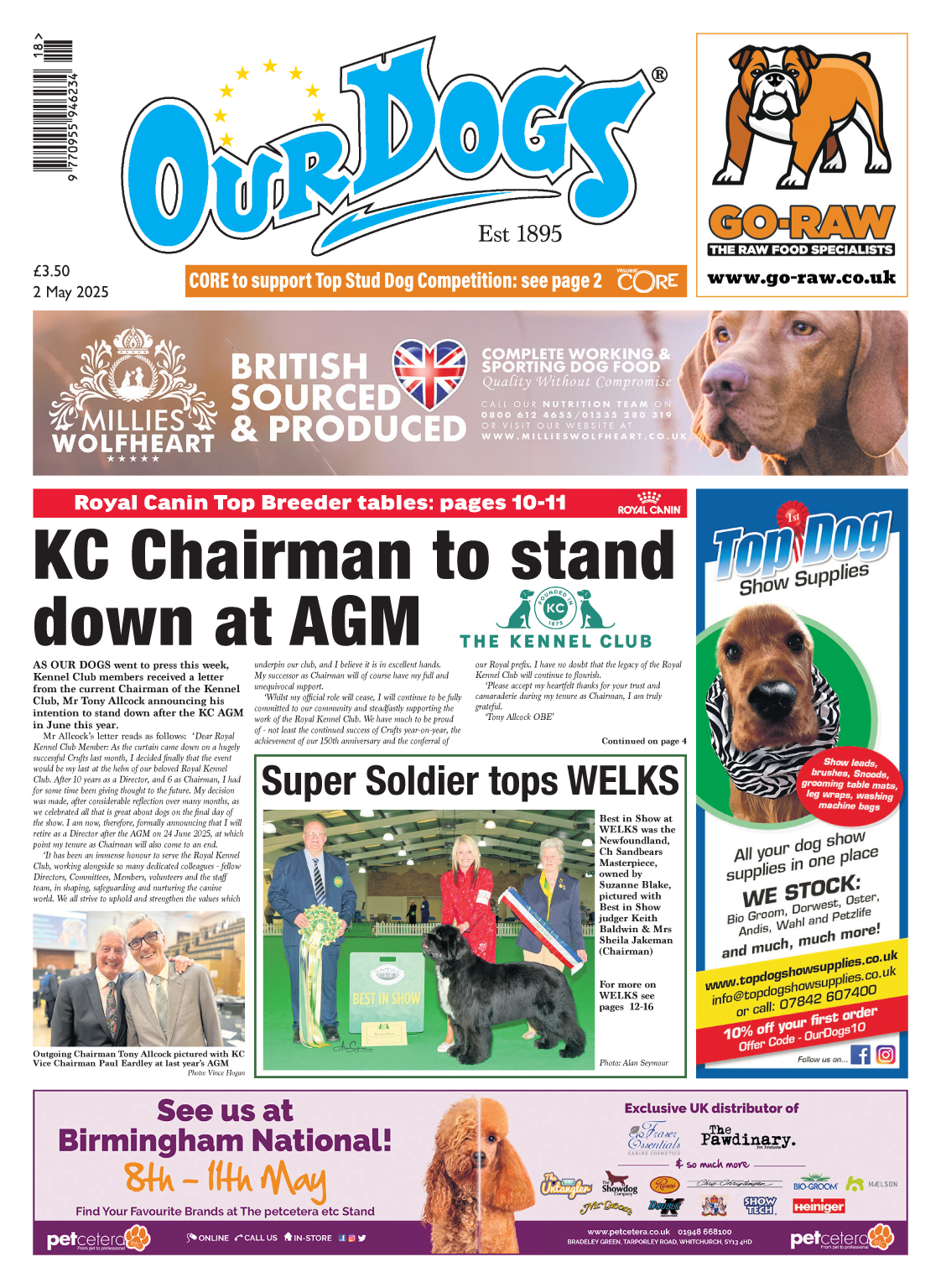 OUR-DOGS 2ND MAY 2025