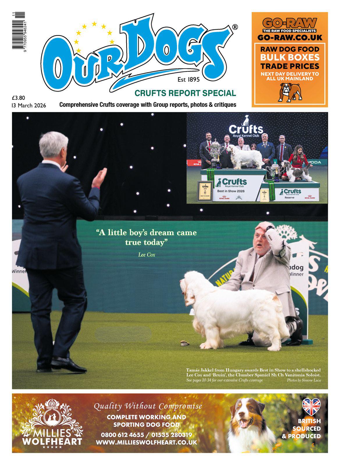 OUR-DOGS 13TH MARCH 2026