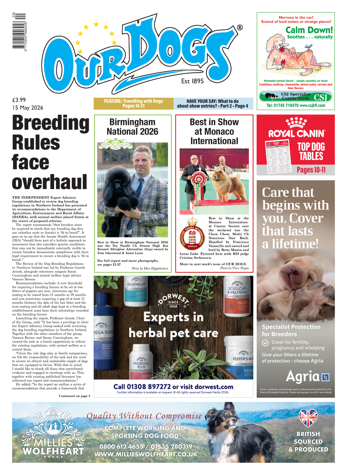 OUR-DOGS 15TH MAY 2026