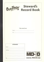 Stewards Record Book