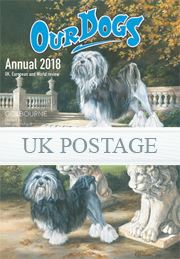 OUR DOGS ANNUAL 2018 - UK POST - ON SALE